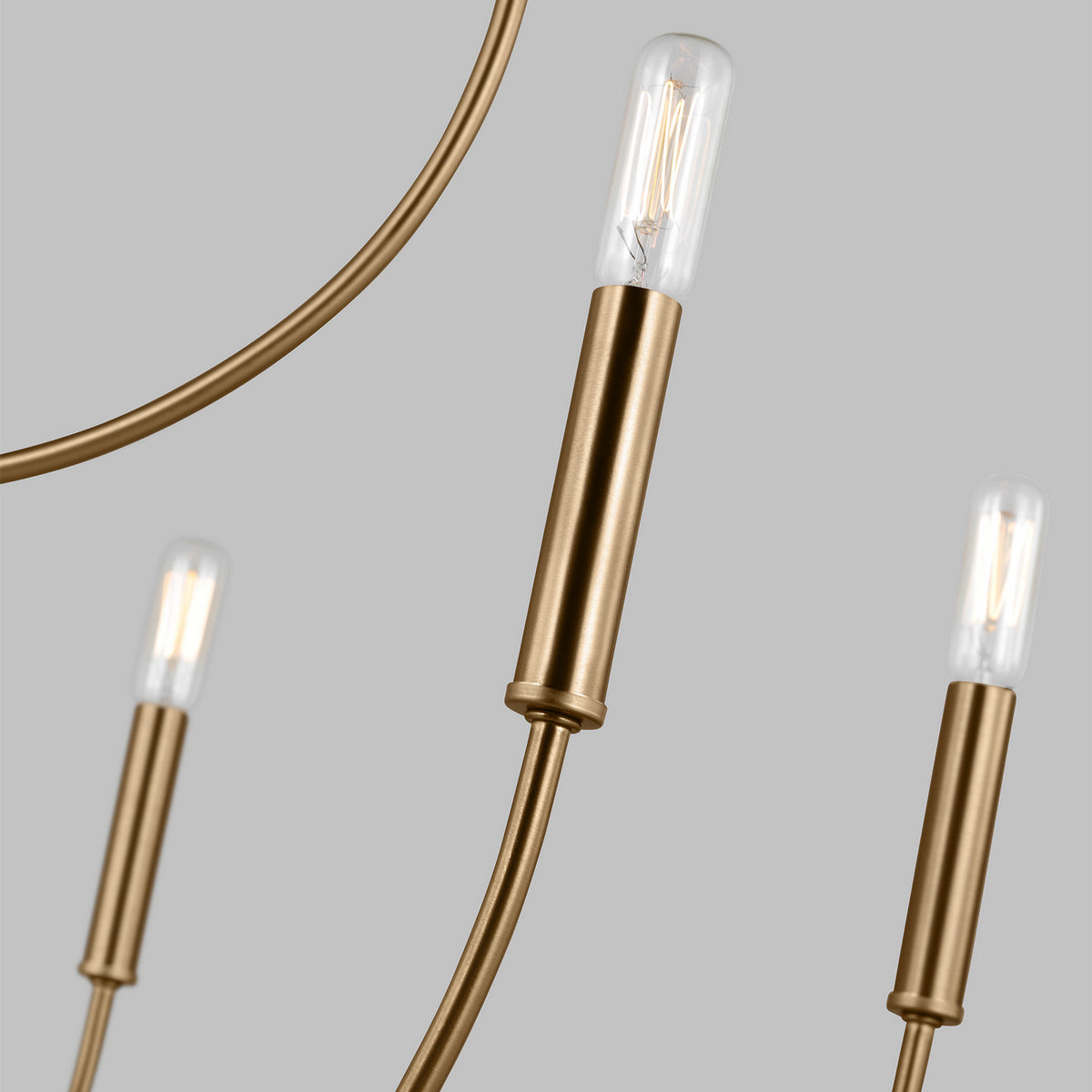 Nine Light Chandelier — 34.00", 40 W