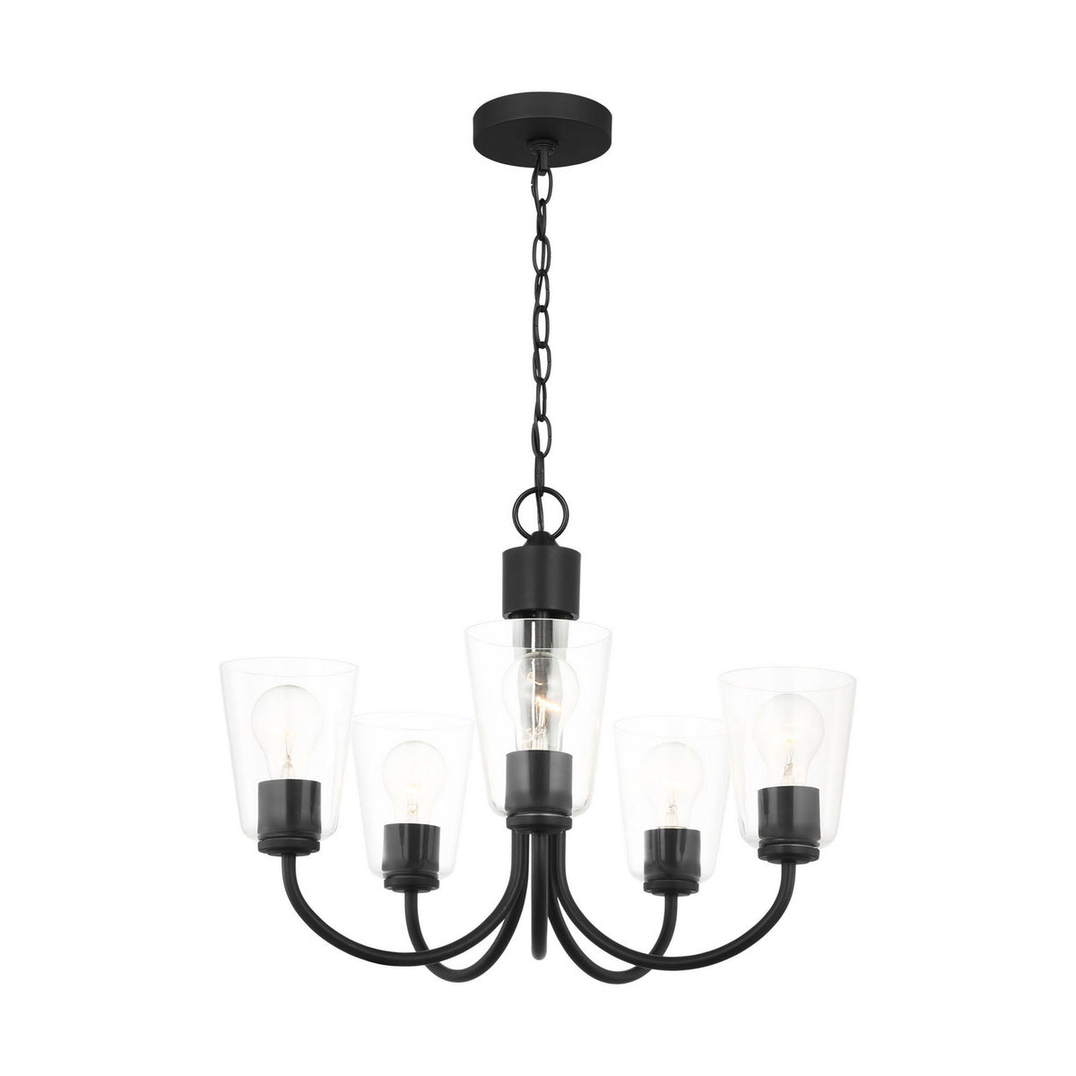 Miles Five Light Chandelier