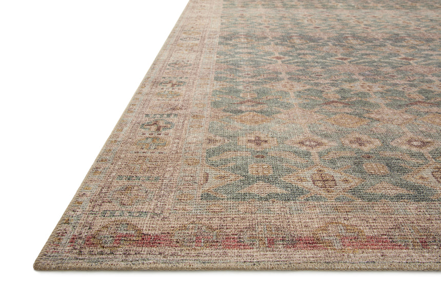 Aubrey Rug 02 | Aqua / Sand