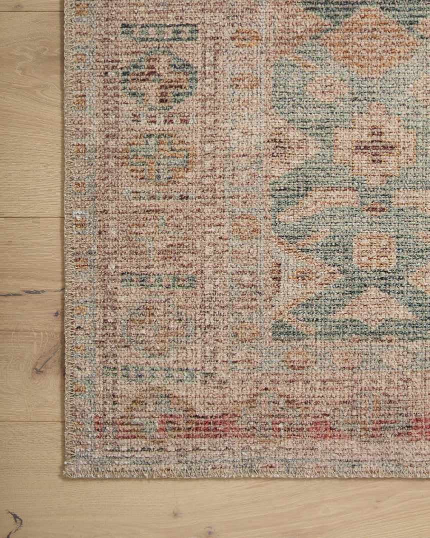 Aubrey Rug 02 | Aqua / Sand