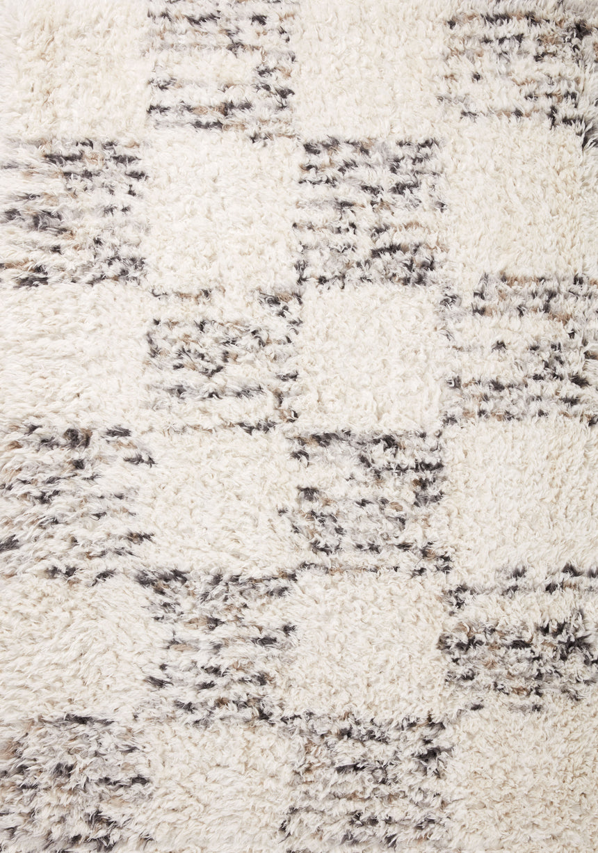 Amira Rug 01 | Ivory / Granite