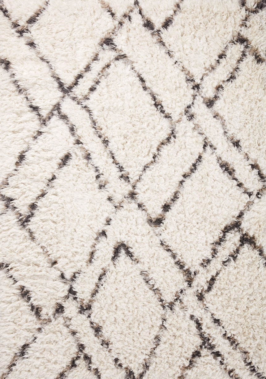 Amira Rug 02 | Ivory / Bark