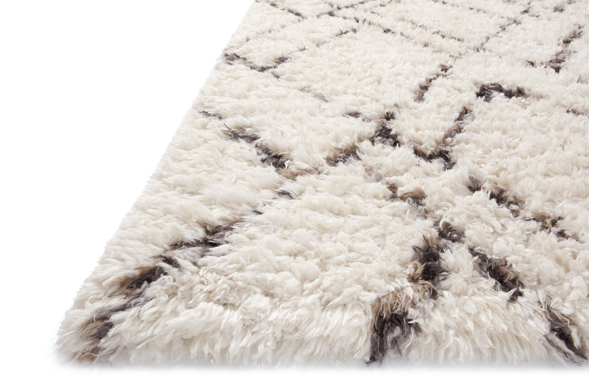 Amira Rug 02 | Ivory / Bark