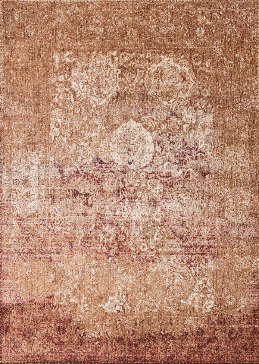 Anastasia Rug 18 | Copper / Ivory