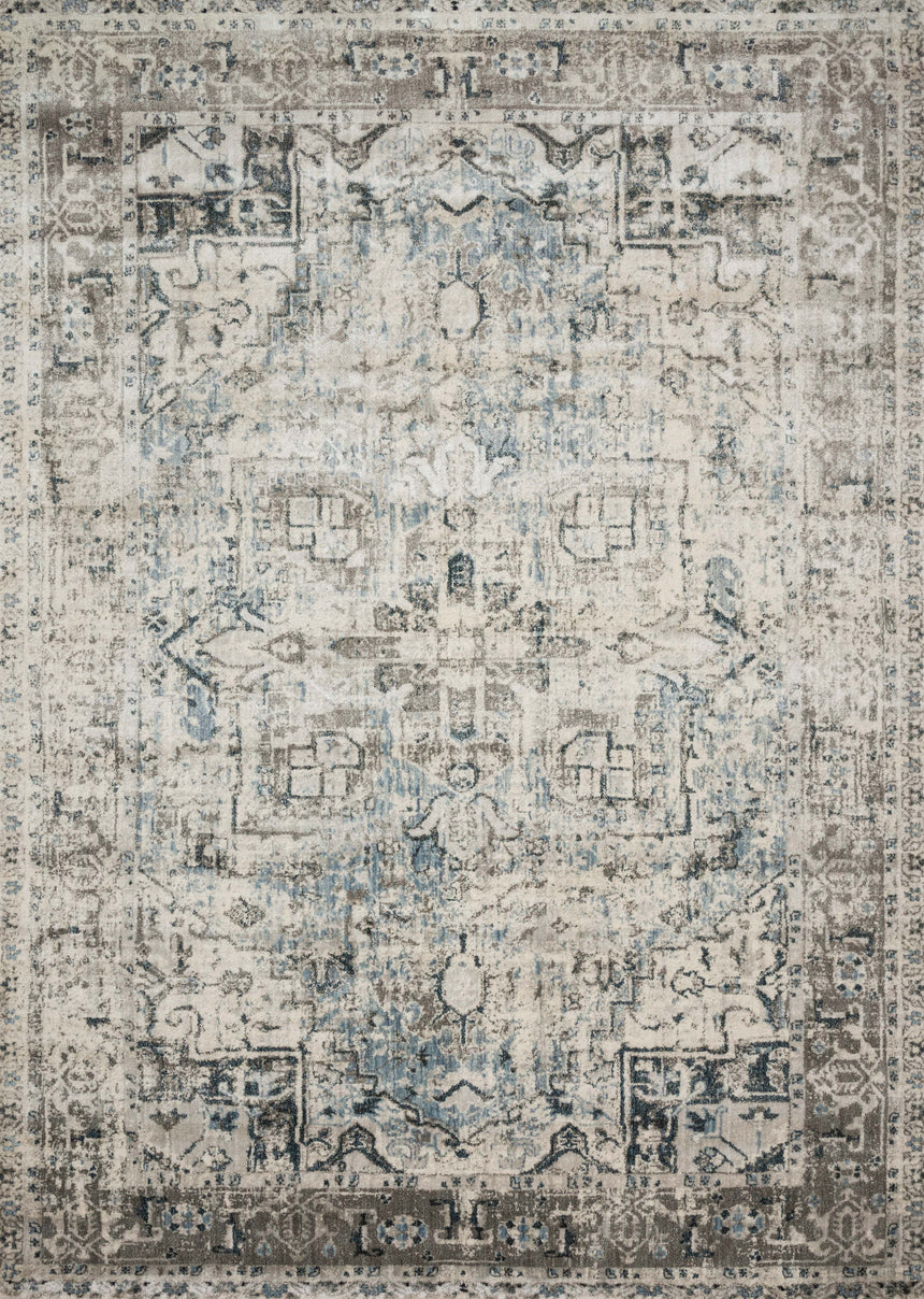 Anastasia Rug 20 | Blue / Slate