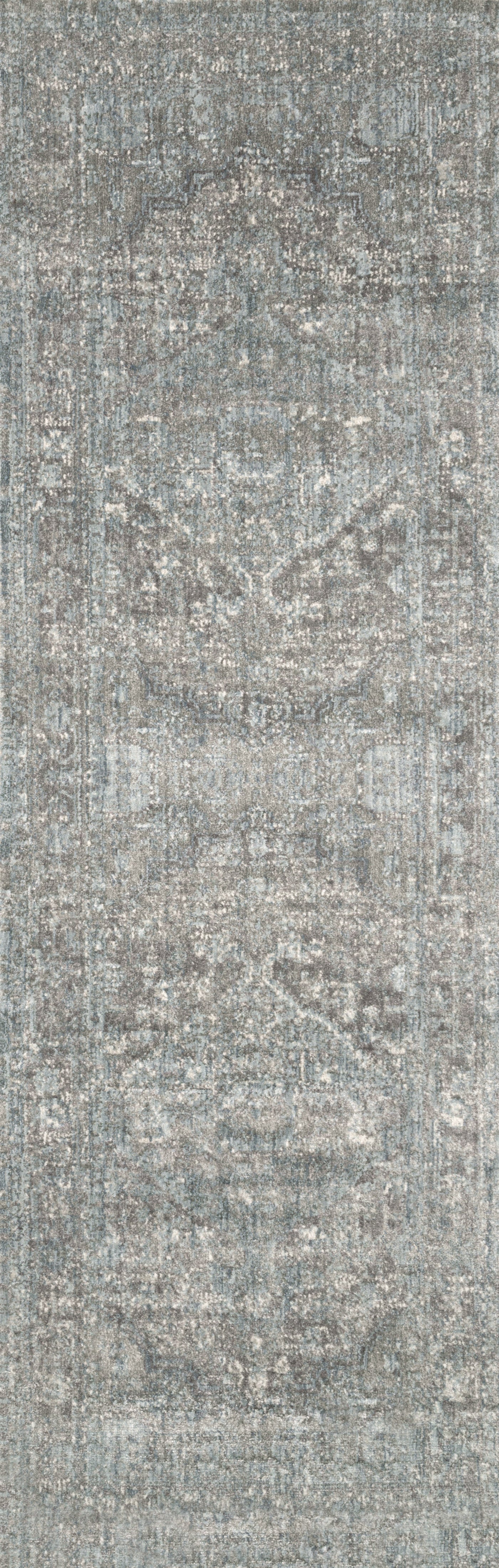 Anastasia Rug 22 | Stone / Blue