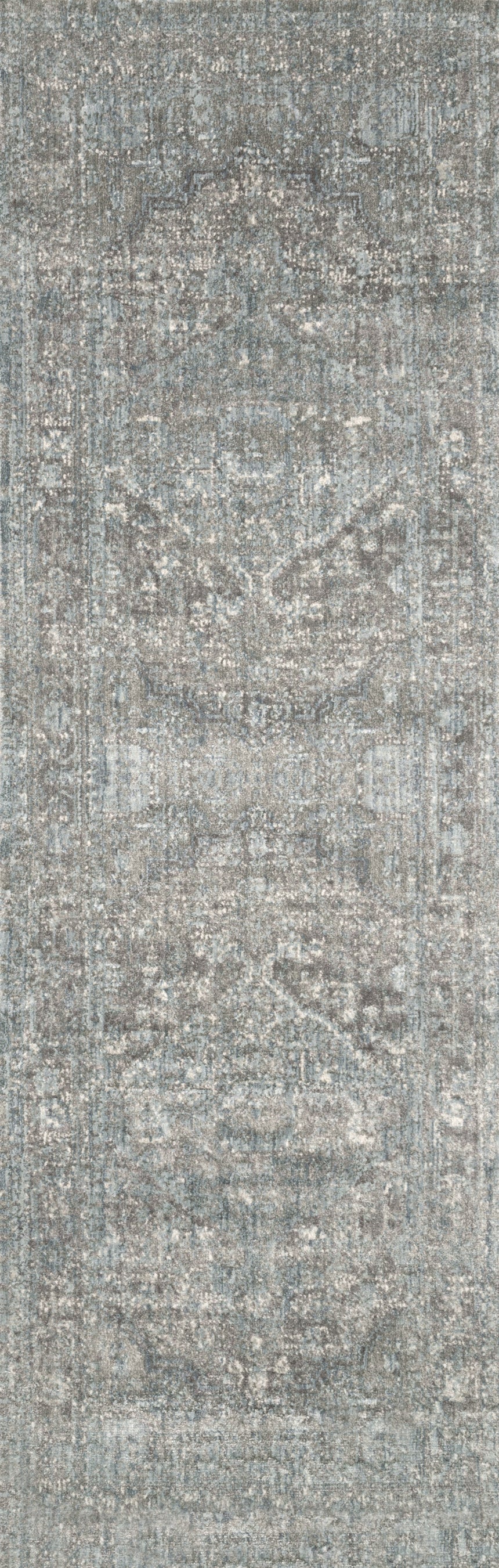 Anastasia Rug 22 | Stone / Blue
