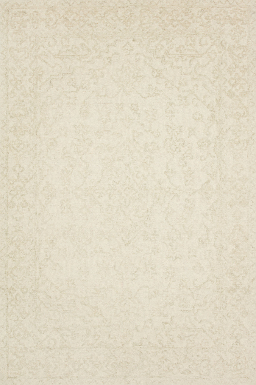 Annie Rug 04 | White / Lt Grey