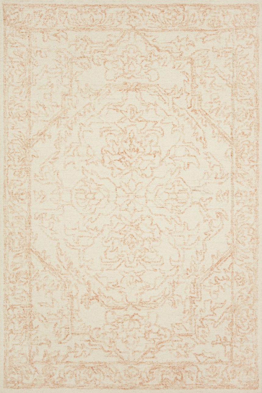 Annie Rug 05 | White / Pink