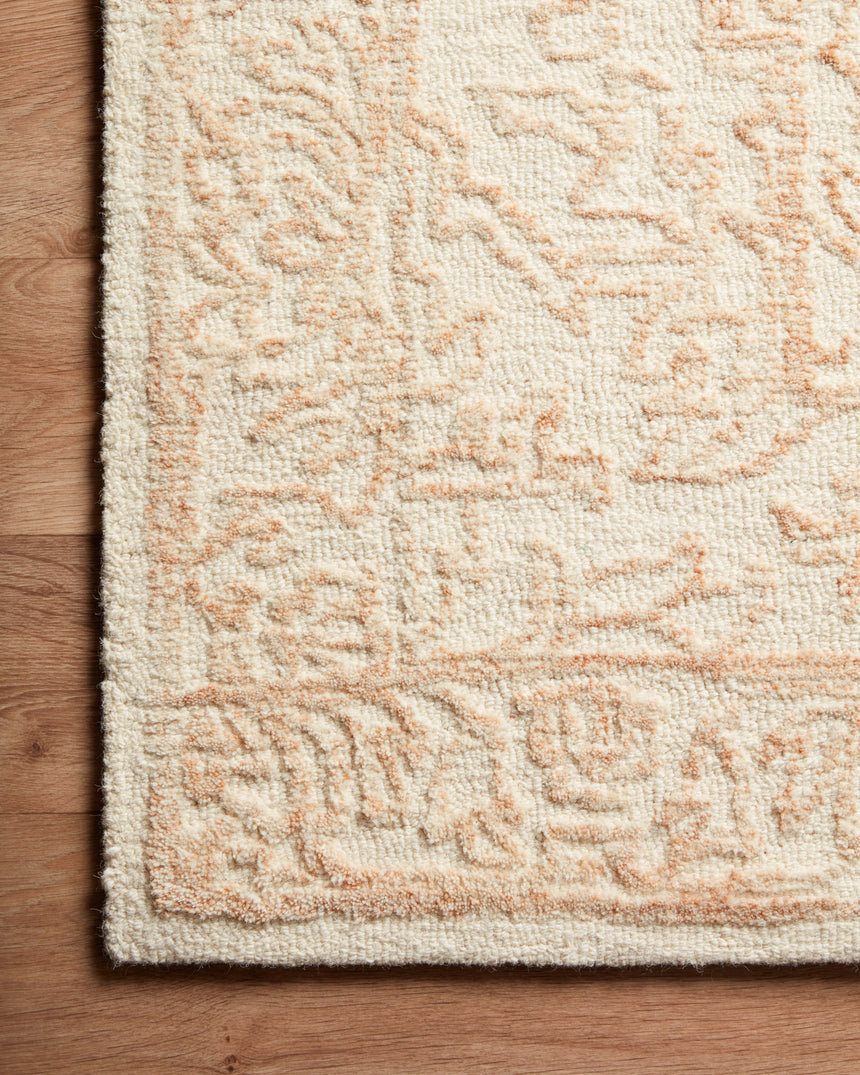 Annie Rug 05 | White / Pink