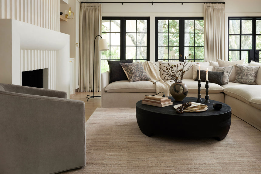 Arden Rug 01 | Natural / Pebble
