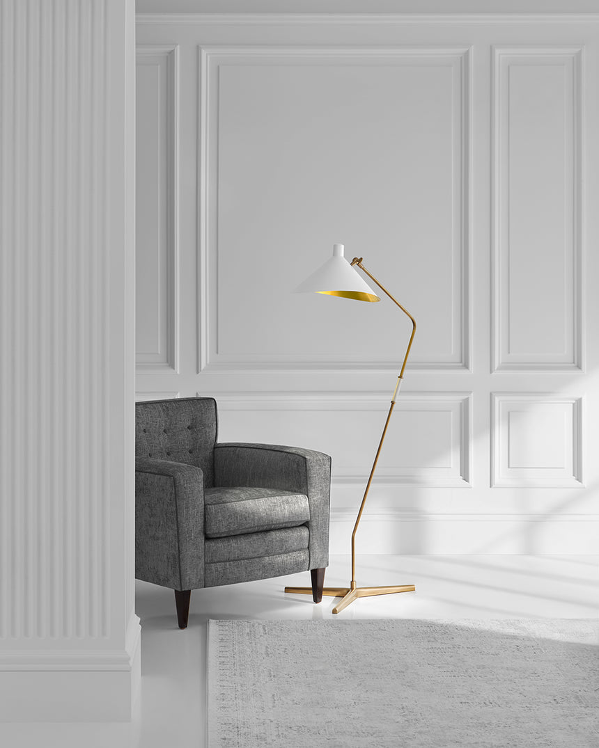 Mayotte Large Offset Floor Lamp