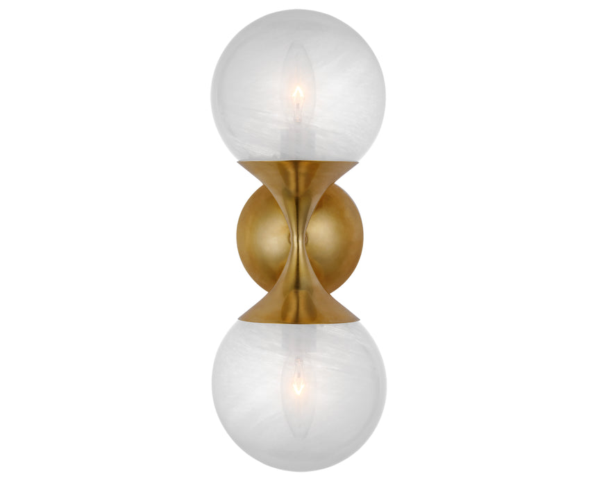 Cristol Small Double Sconce