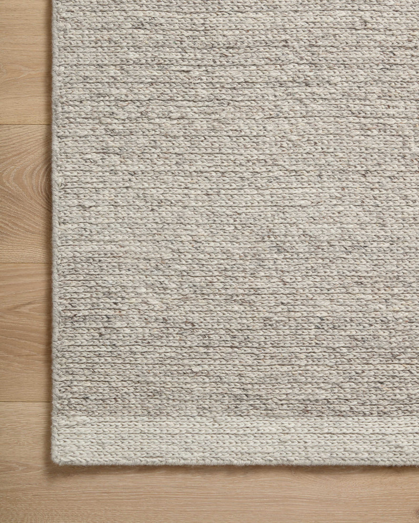 Ashby Rug 03 | Silver / Ivory