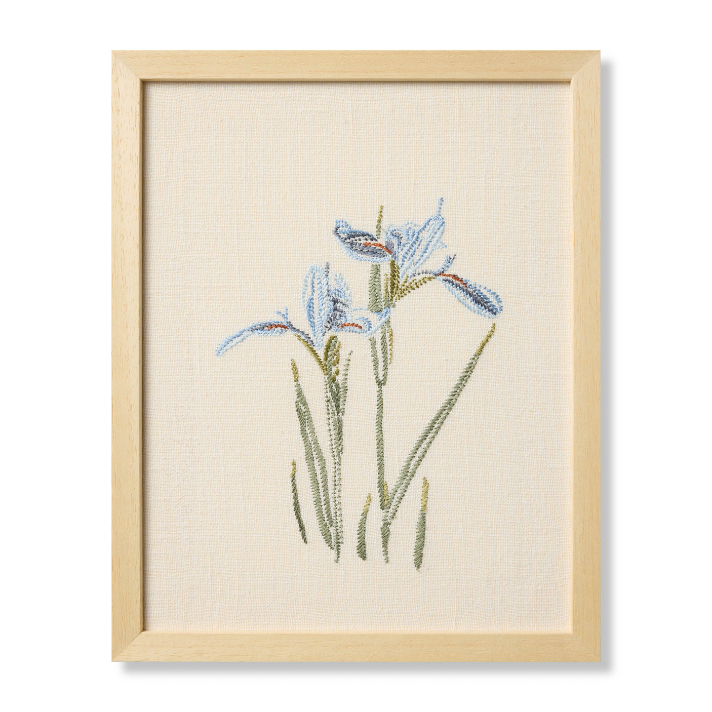 Iris Blue Wall Art