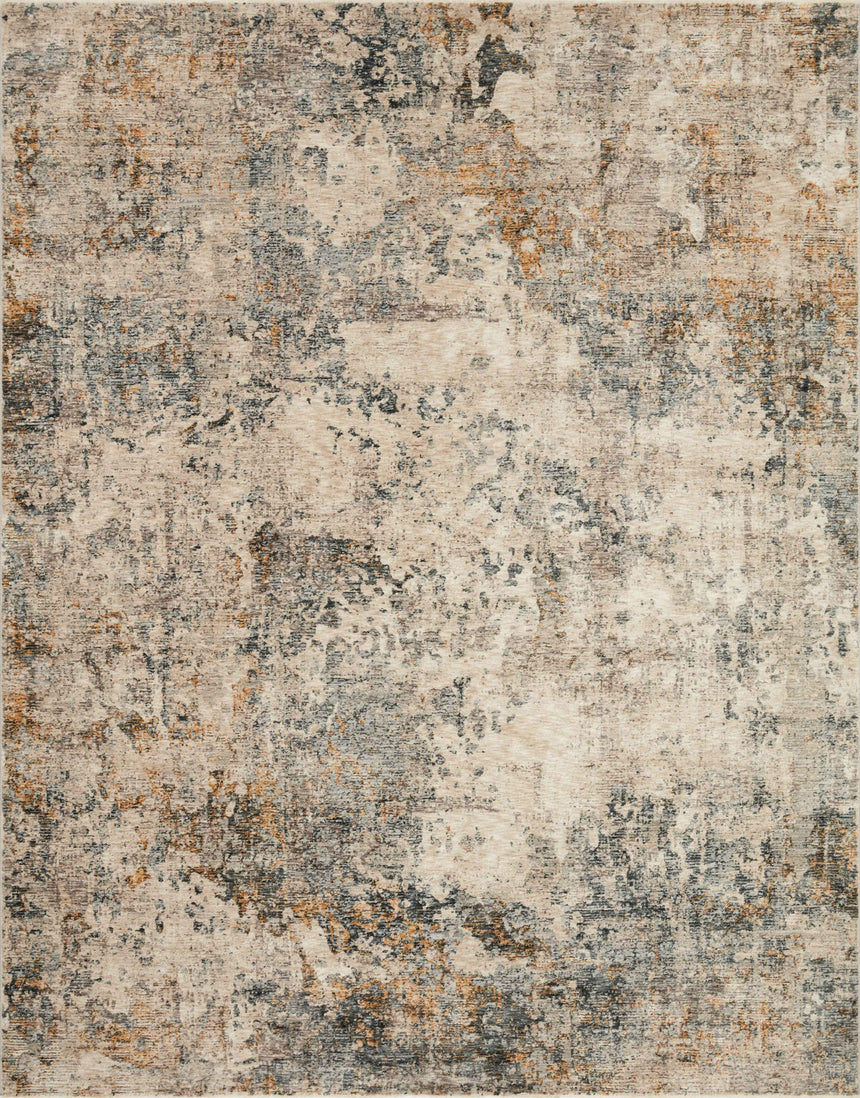 Axel Rug 04 | Ocean / Beige