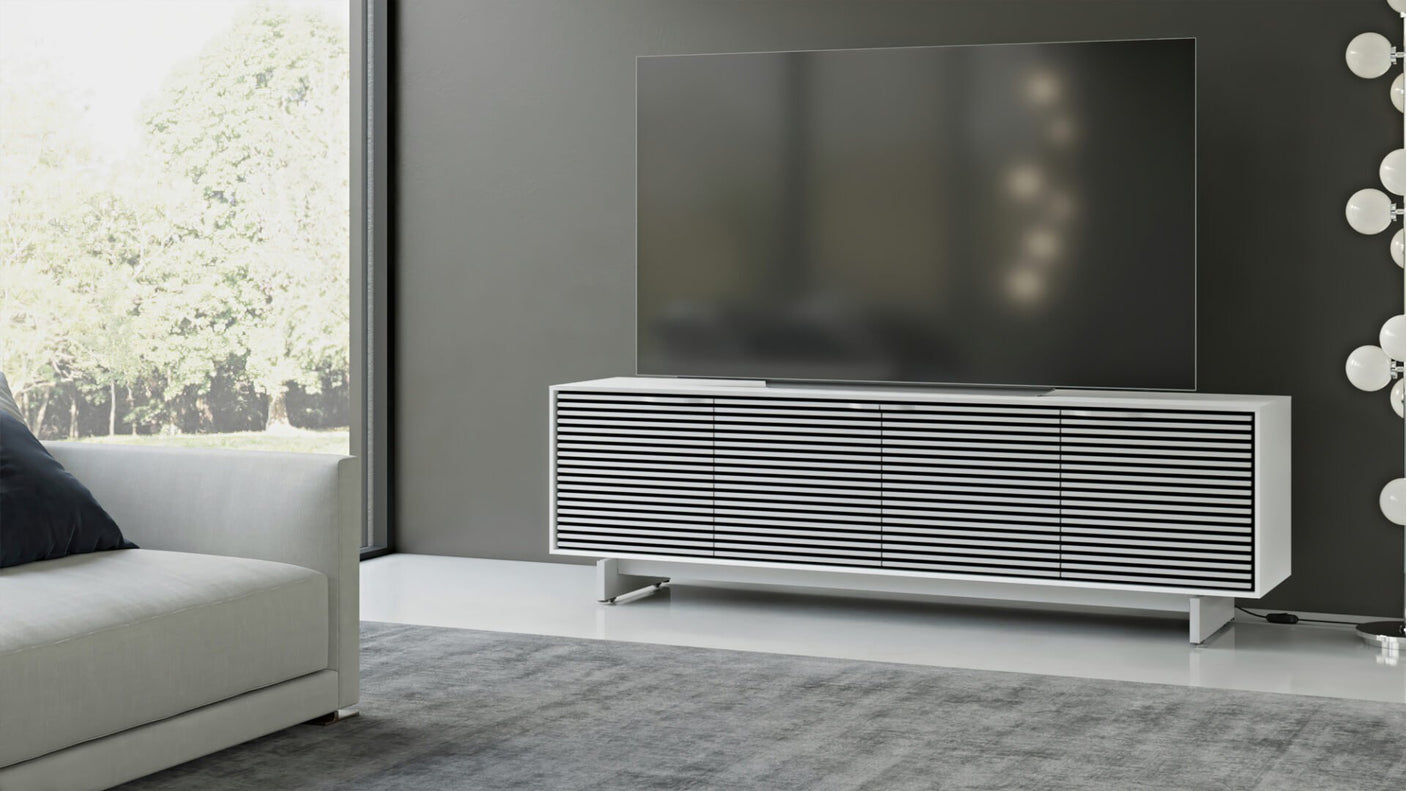 Align 7473 | Low 4 Door Media & Storage Console