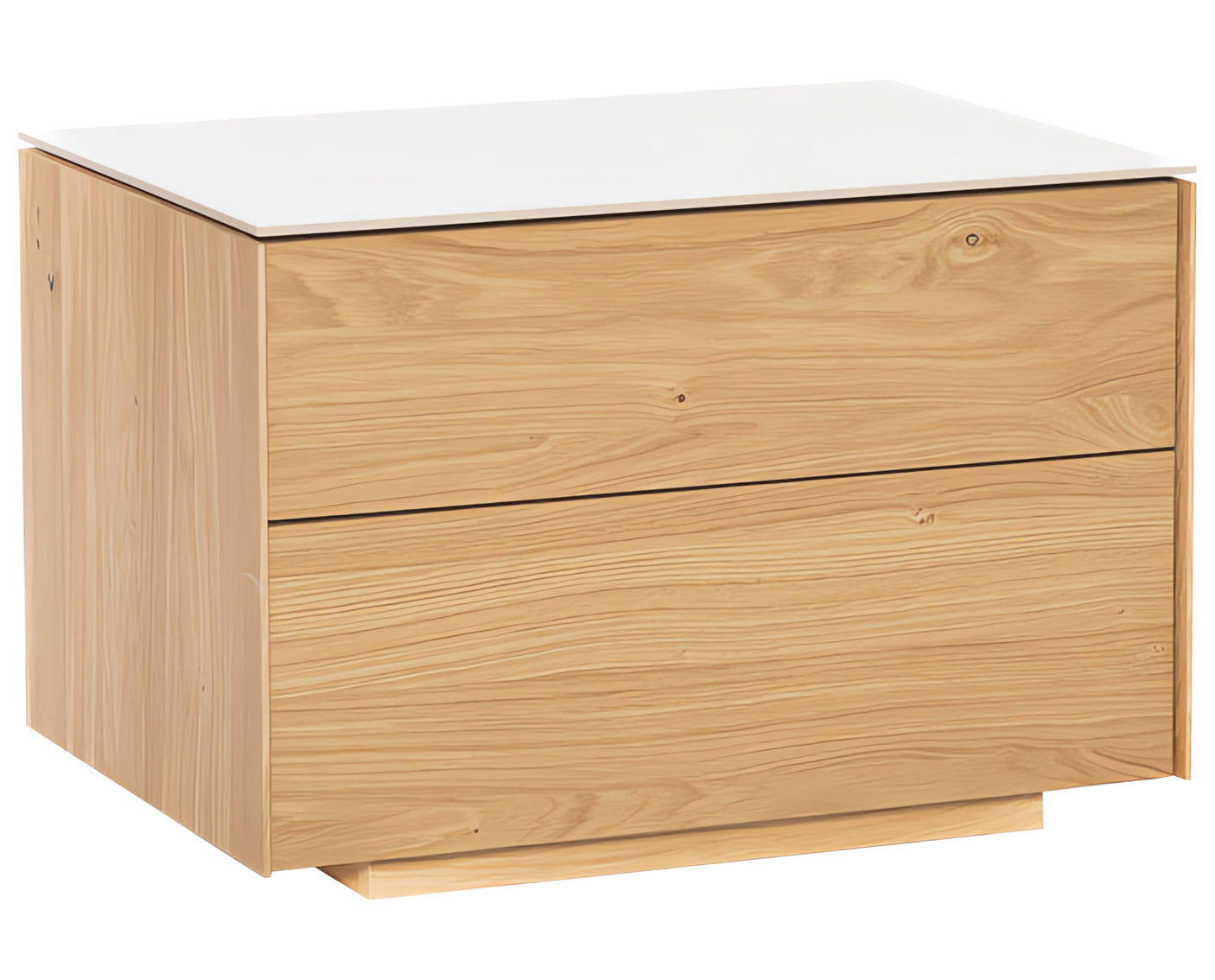 Rustic Oak with Porcelain | Mobican Avita Night Table | Valley Ridge Furniture