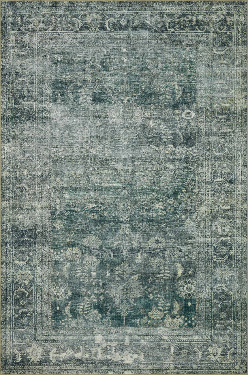 Banks Rug 03 | Blue / Lagoon