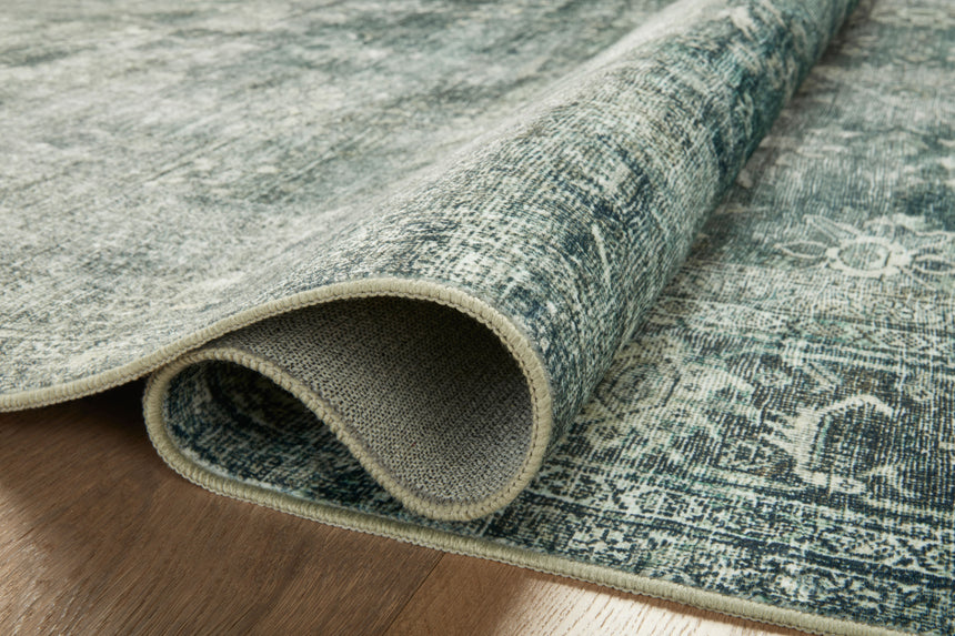 Banks Rug 03 | Blue / Lagoon