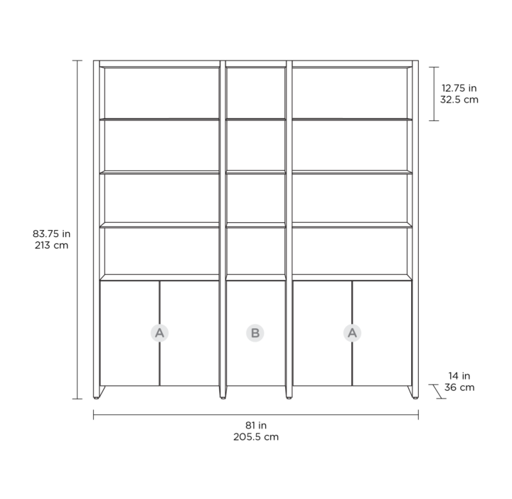 Linea | 3-Shelf System