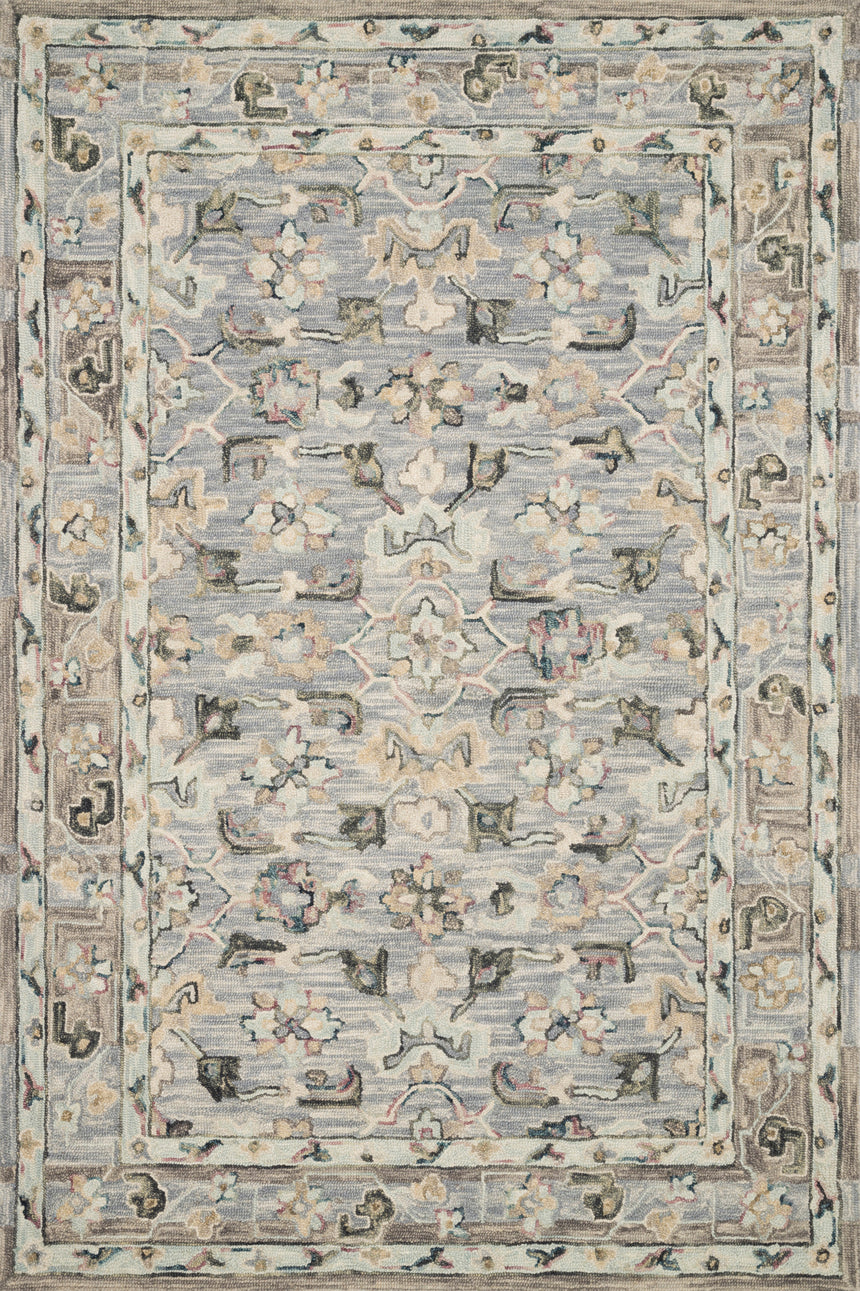 Beatty Rug 04 | Light Blue / Multi