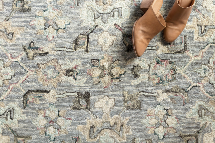 Beatty Rug 04 | Light Blue / Multi