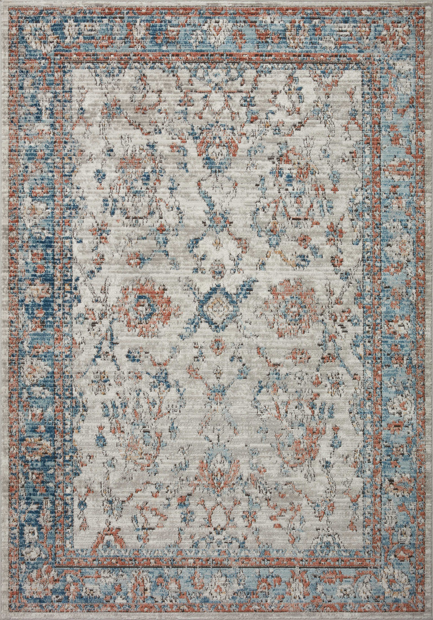 Bianca Rug 05 | Dove / Multi