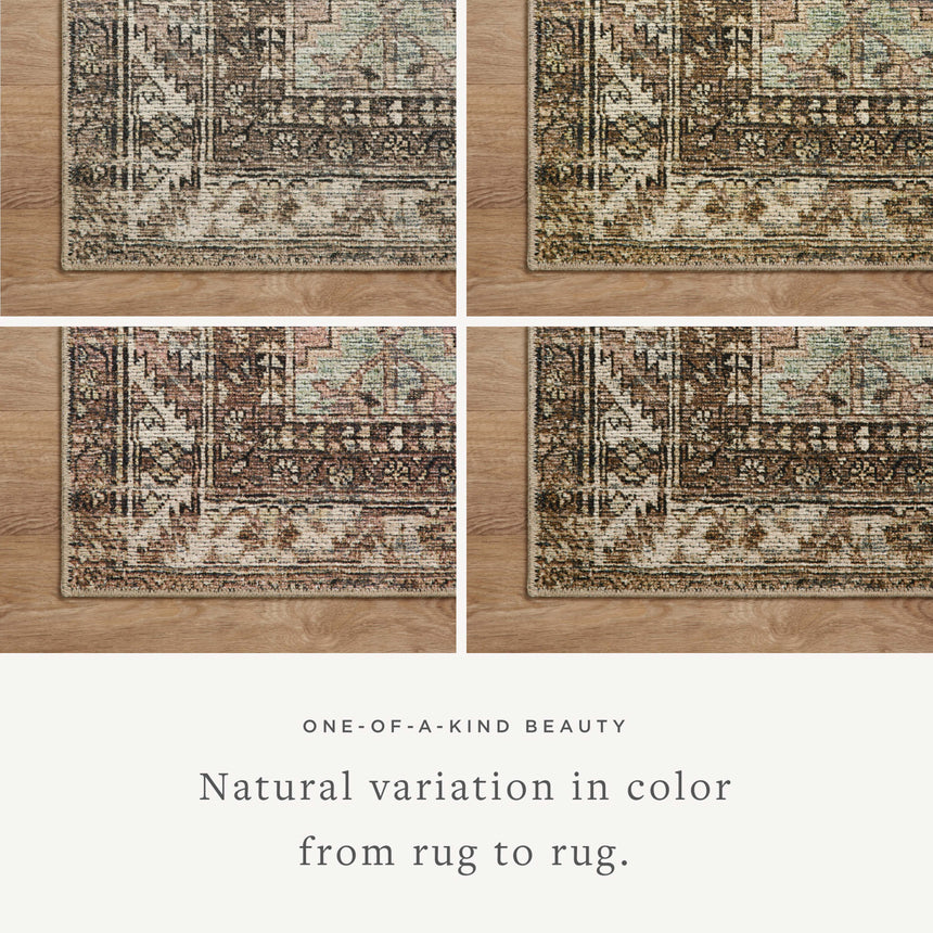 Billie Rug 03 | Clay / Sage