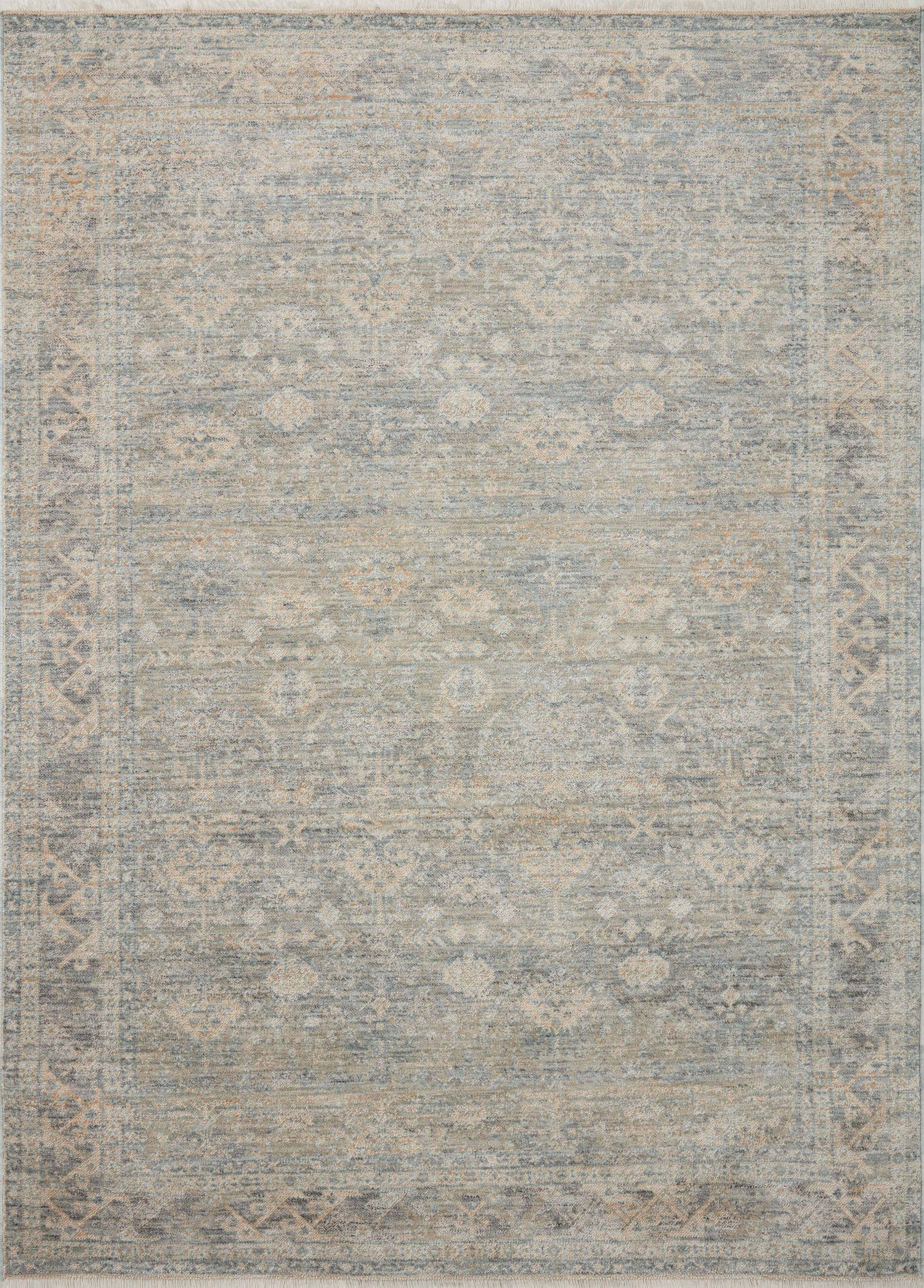 Blake Rug 01 | Sky / Beige