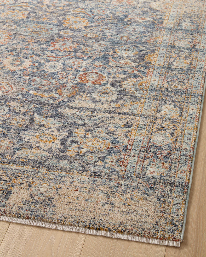 Blake Rug 07 | Navy / Multi