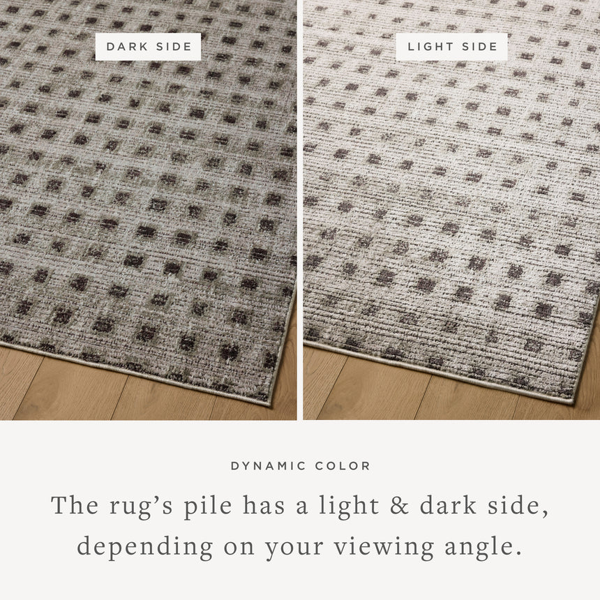 Bleecker Rug 06 | Silver / Charcoal
