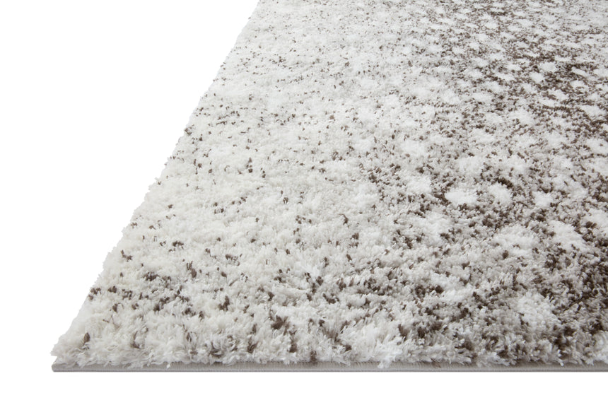 Bliss Shag Rug 01 | Grey / White