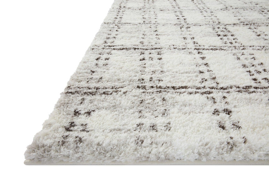 Bliss Shag Rug 03 | Cream / Grey