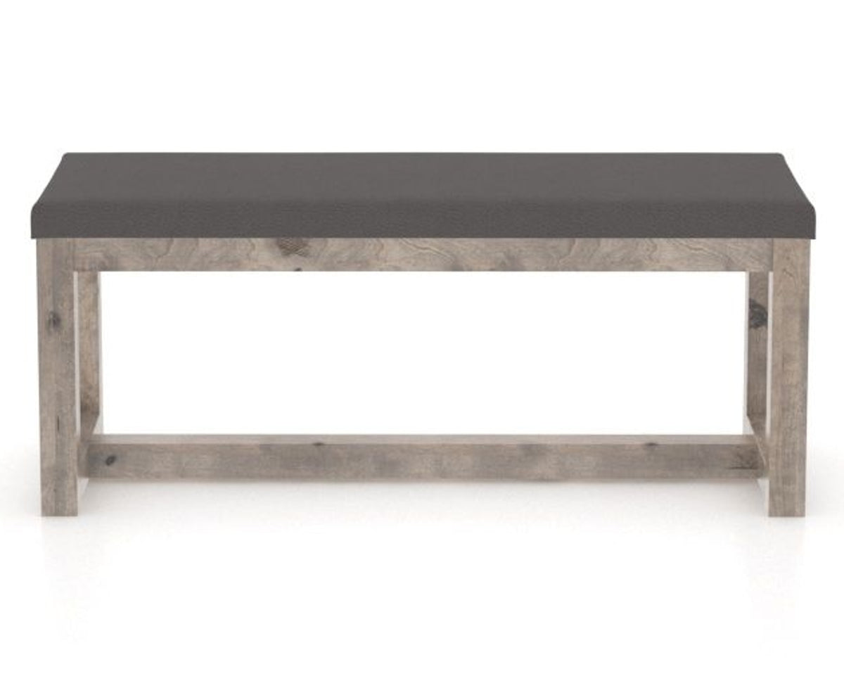 Canadel Loft Upholstered Bench 5070 in 46.5in Length, front view