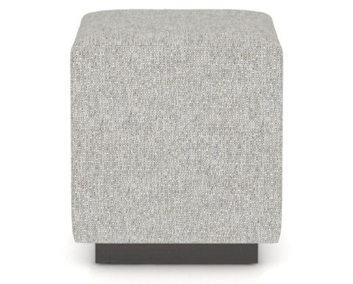 Canadel Loft Upholstered Bench 5169 in 7C Fabric and 59 Davy's Grey, front view