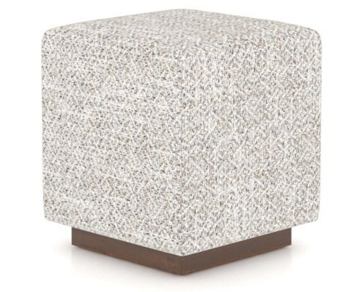 Canadel Loft Upholstered Bench 5169 in FP Crypton® and 19 Cognac Washed, three-quarter view