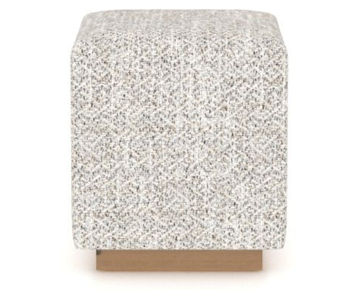 Canadel Loft Upholstered Bench 5169 in FP Crypton® and 20 Caramel Washed, back view