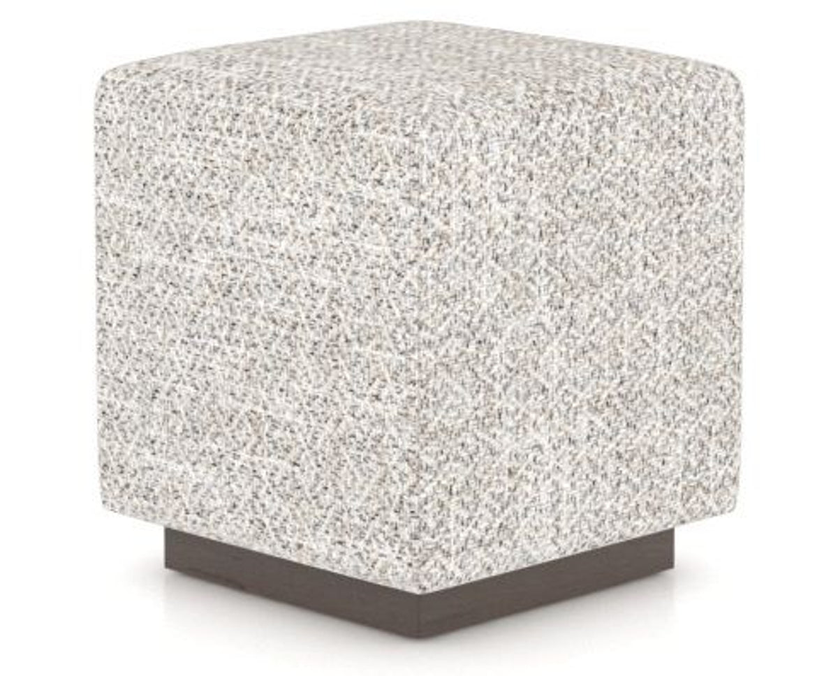 Canadel Loft Upholstered Bench 5169 in FP Crypton® and 29 Hazelnut Washed, three-quarter view