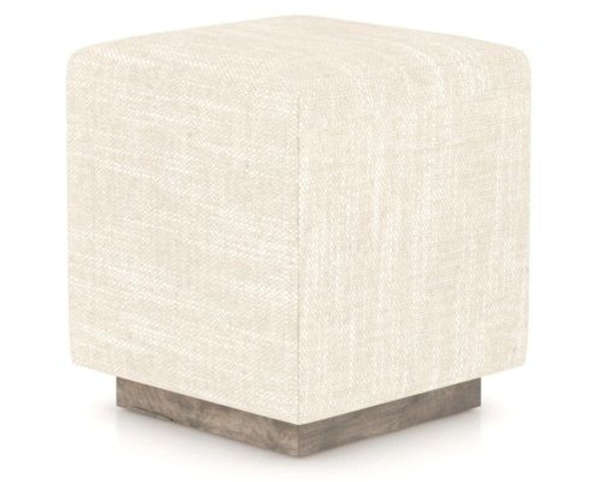 Canadel Loft Upholstered Bench 5169 in FT InsideOut® and 08 Shadow, three-quarter view