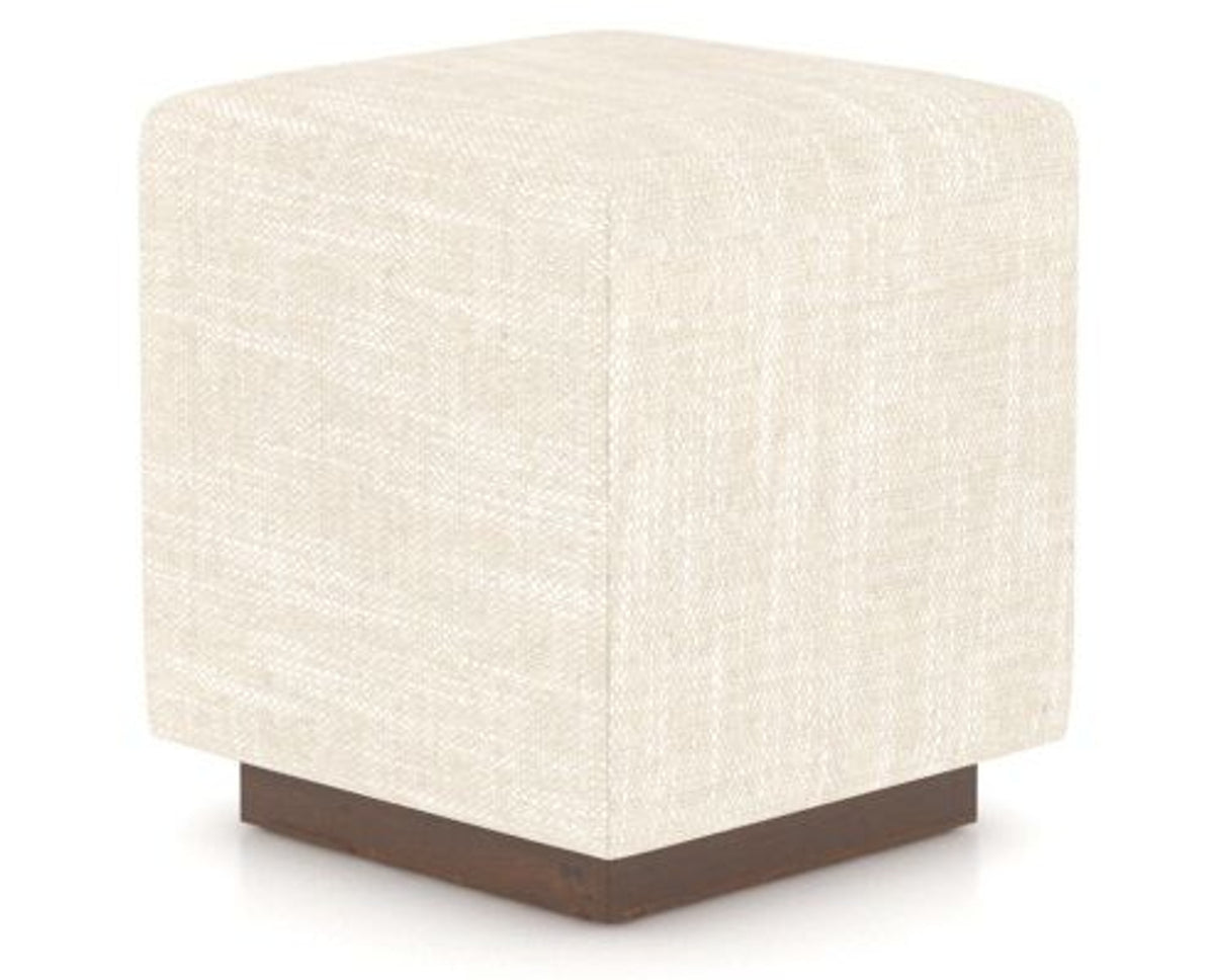 Canadel Loft Upholstered Bench 5169 in FT InsideOut® and 19 Cognac Washed, three-quarter view