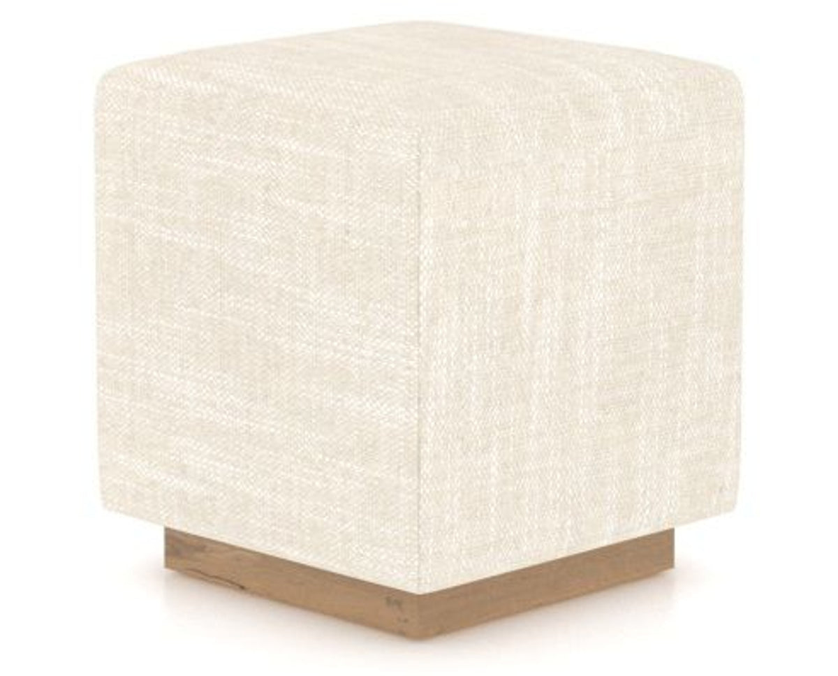 Canadel Loft Upholstered Bench 5169 in FT InsideOut® and 20 Caramel Washed, three-quarter view