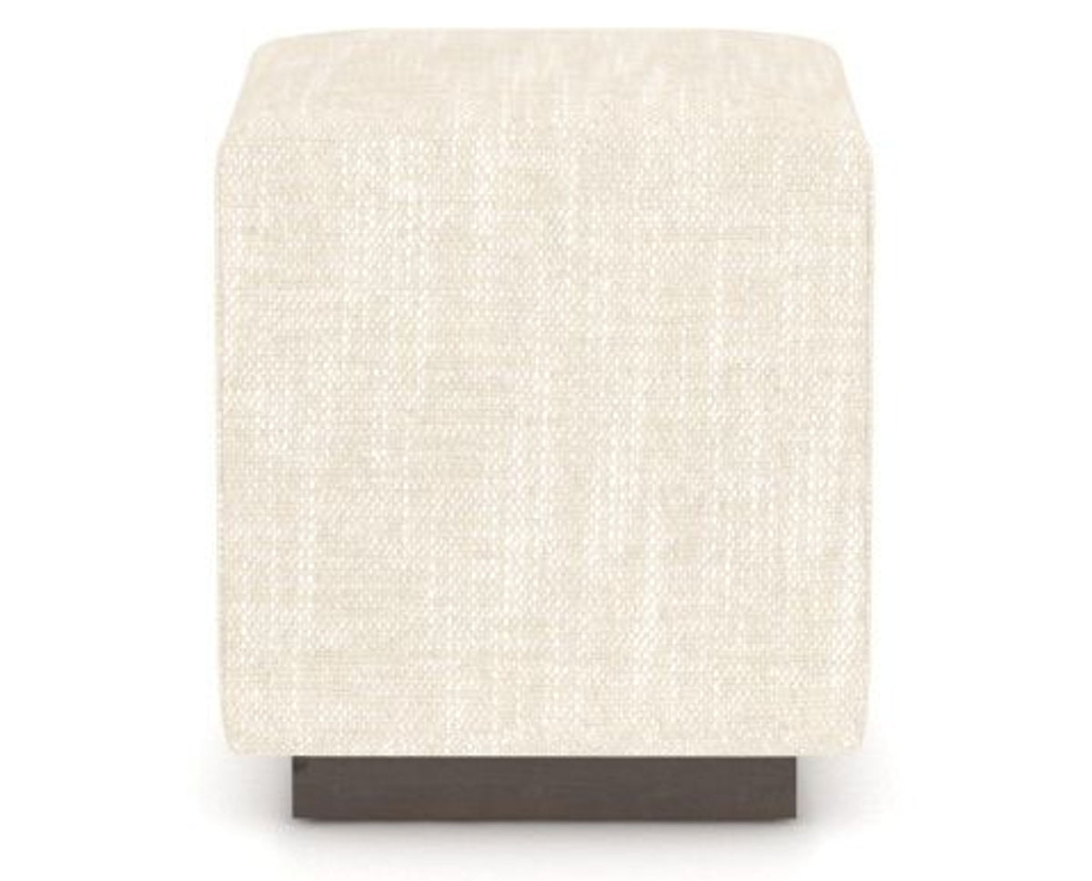 Canadel Loft Upholstered Bench 5169 in FT InsideOut® and 29 Hazelnut Washed, back view