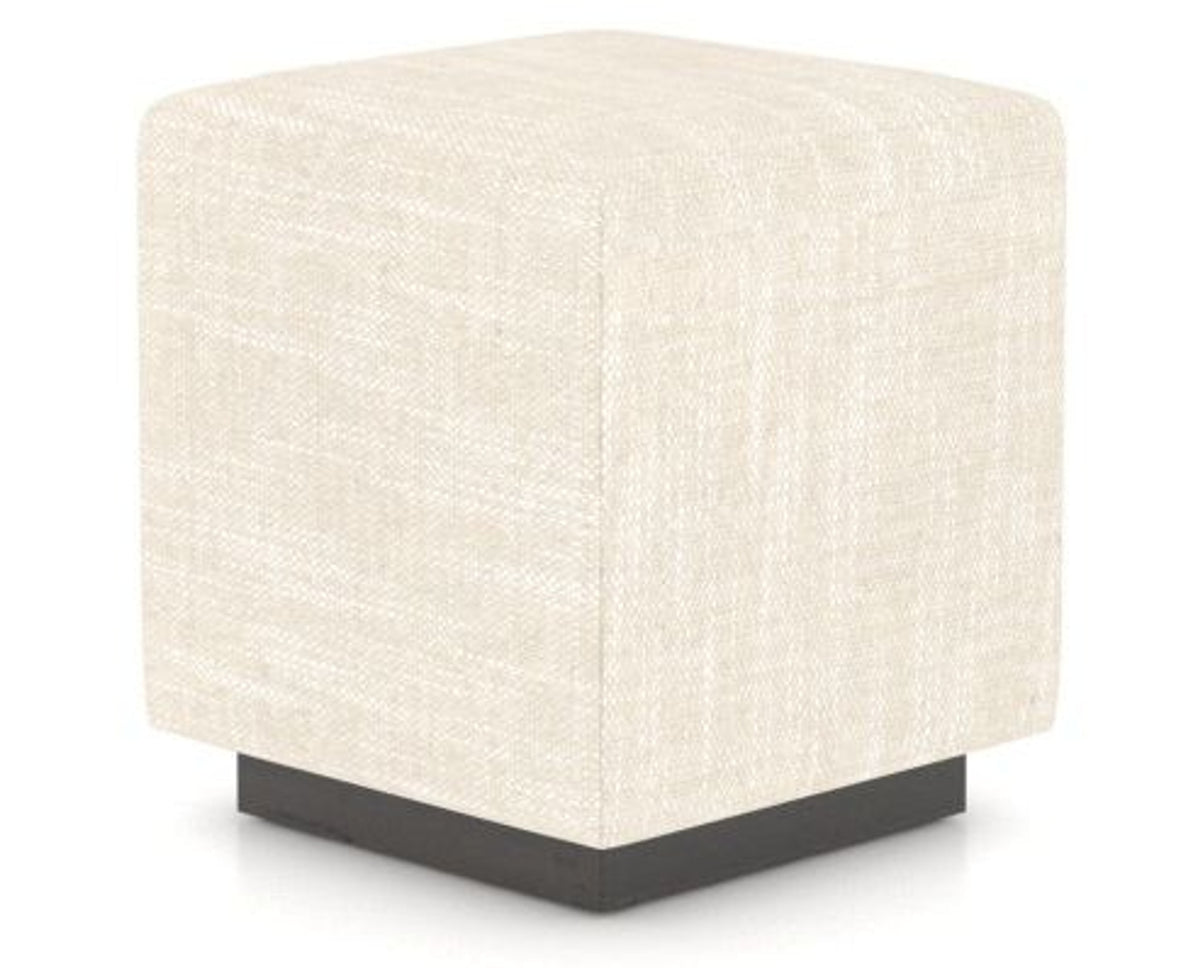 Canadel Loft Upholstered Bench 5169 in FT InsideOut® and 59 Davy's Grey, three-quarter view