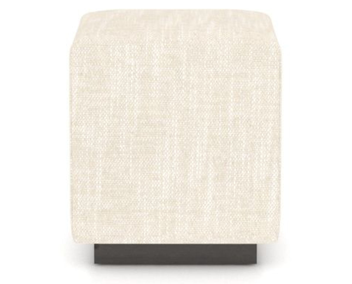 Canadel Loft Upholstered Bench 5169 in FT InsideOut® and 59 Davy's Grey, back view