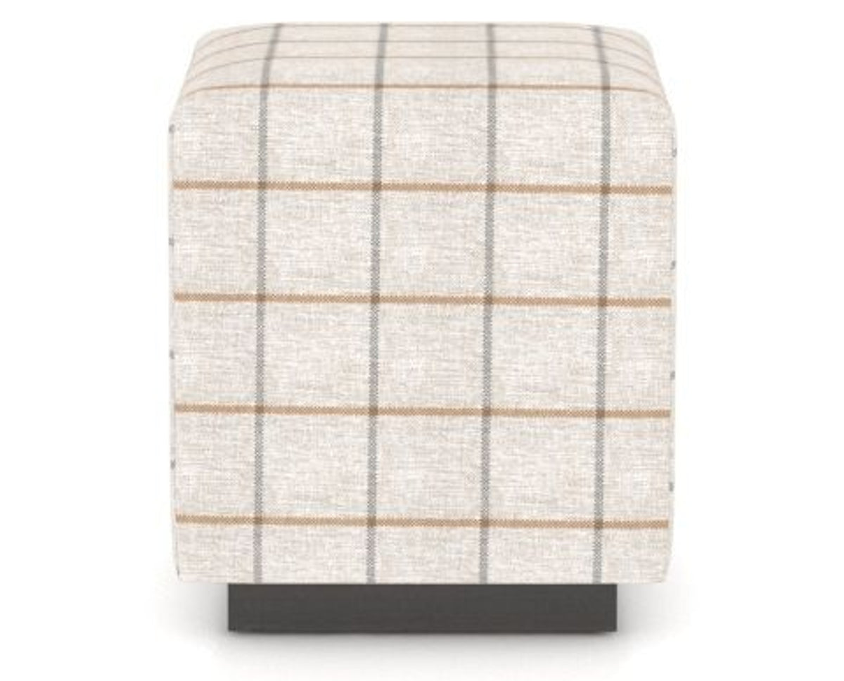 Canadel Loft Upholstered Bench 5169 in OZ Fabric and 59 Davy's Grey, front view