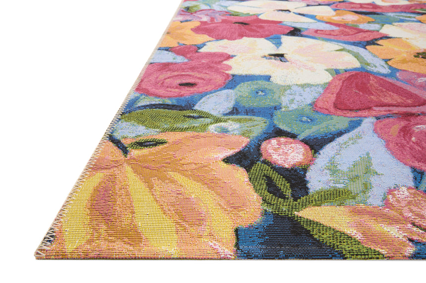 Botanical Rug 02 | Navy / Multi