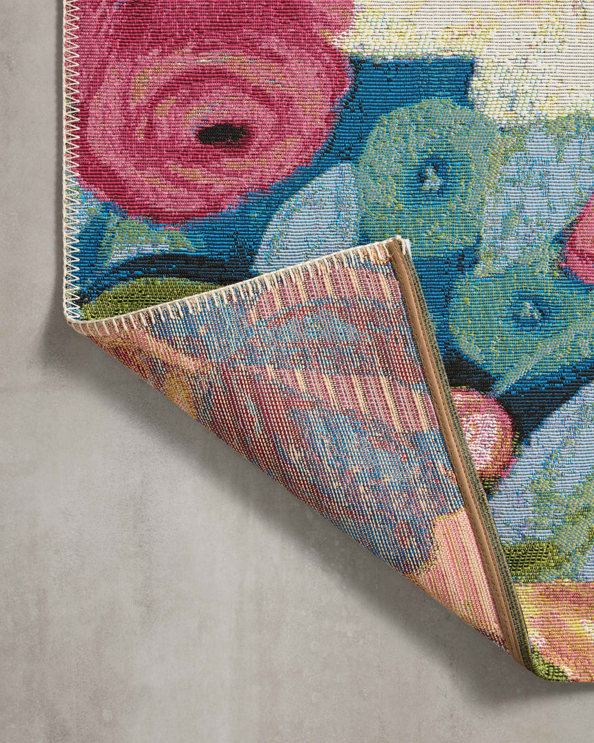 Botanical Rug 02 | Navy / Multi