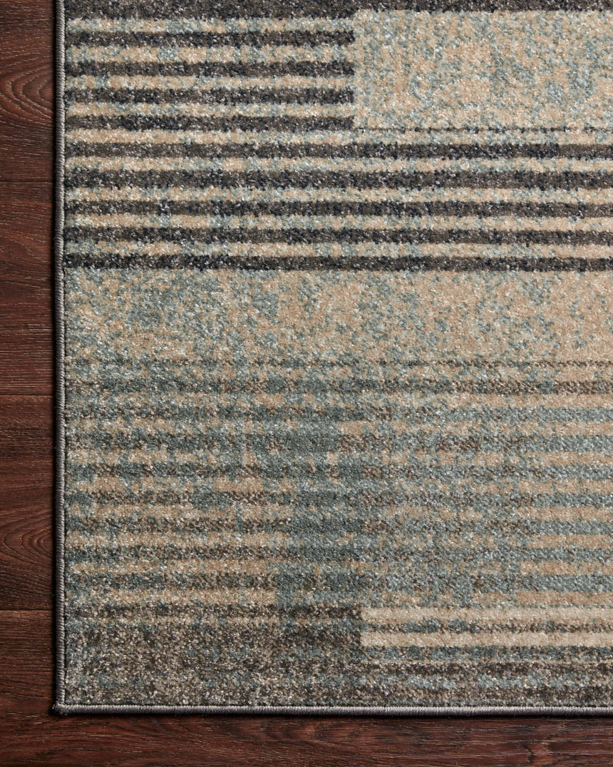 Bowery Rug 06 | Storm / Taupe