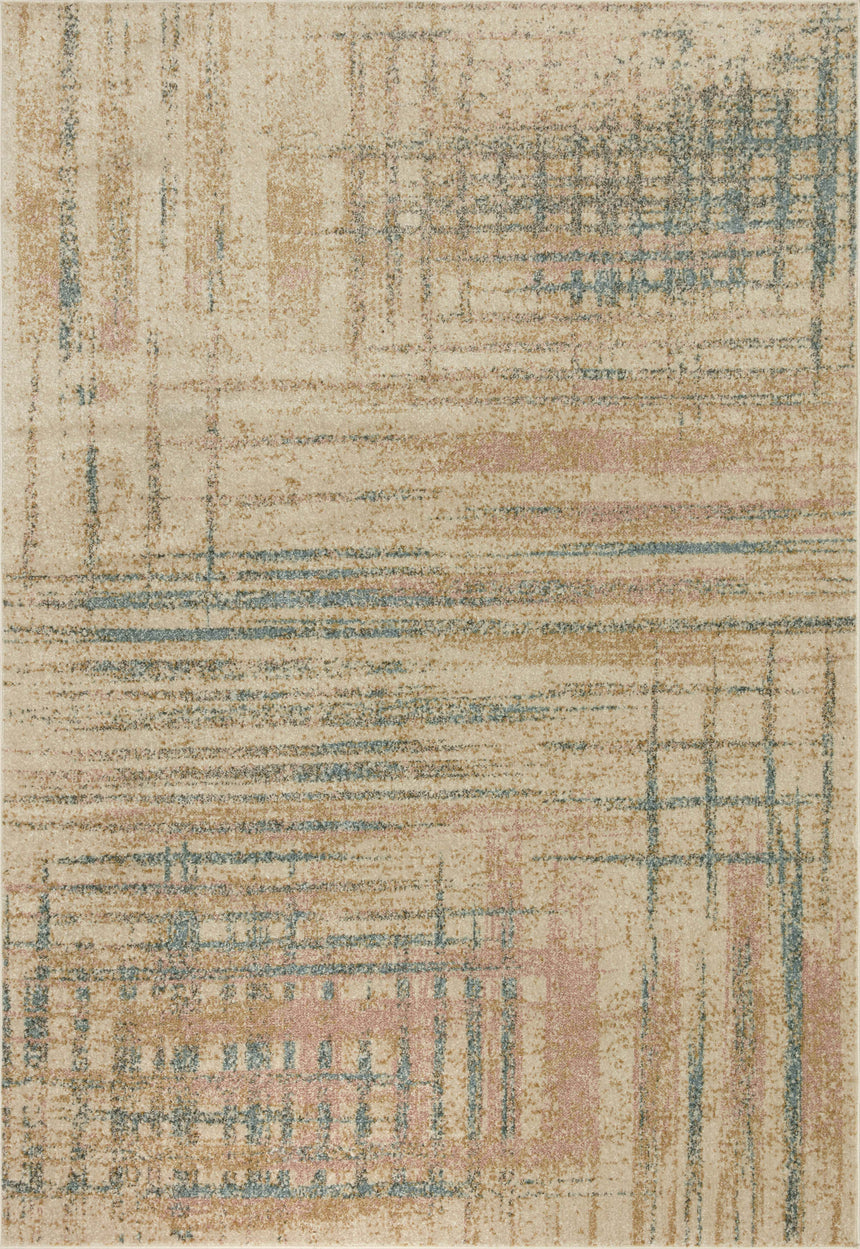 Bowery Rug 07 | Beige / Multi